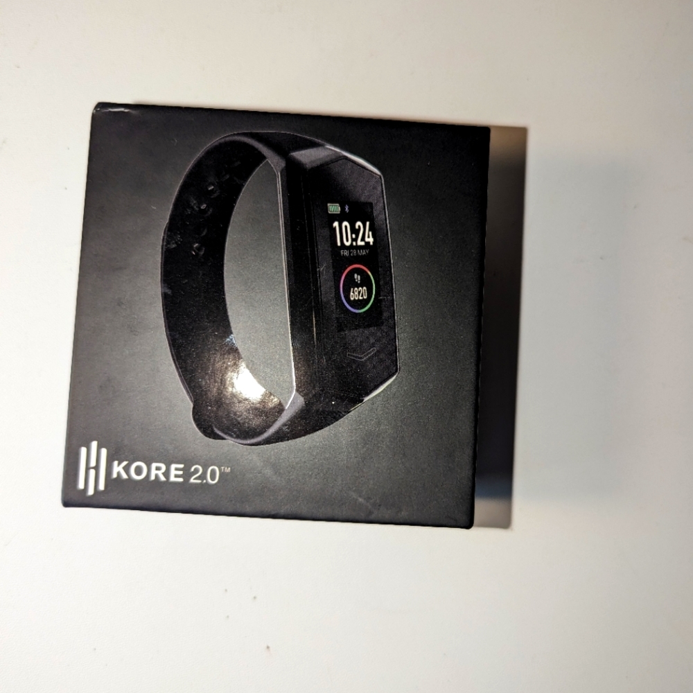 Kore 2.0 Smart Watch Bluetooth Fitness Tracker & Heart Monitor NEW OPEN BOX